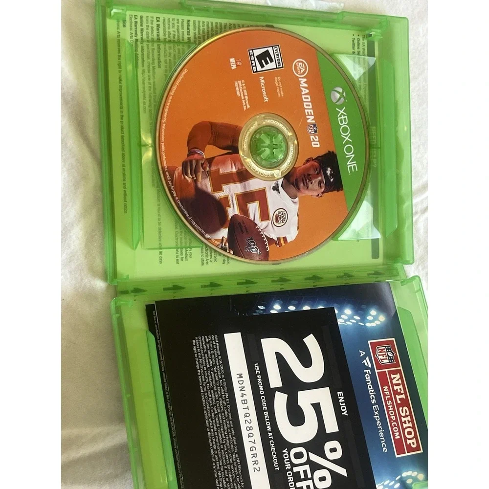 Xbox One Games Madden‎ NFL 20, Used